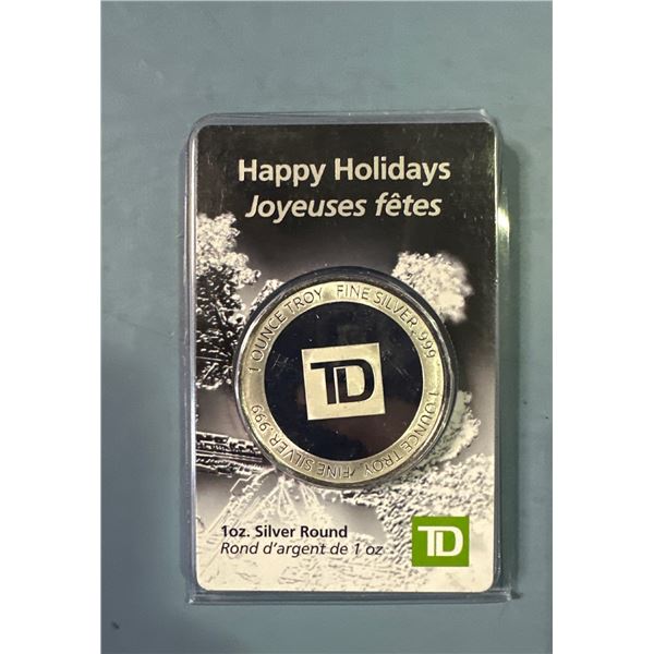 TD 1 OZ Sealed Coin