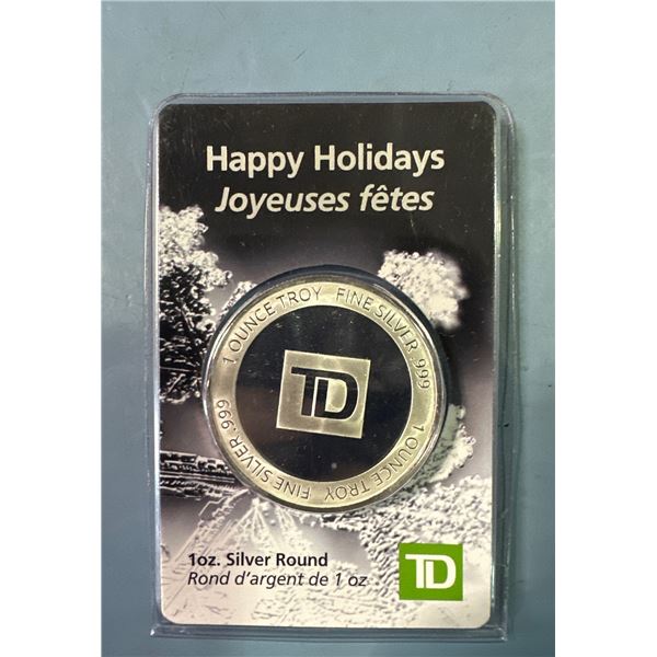 TD 1 OZ Sealed Coin
