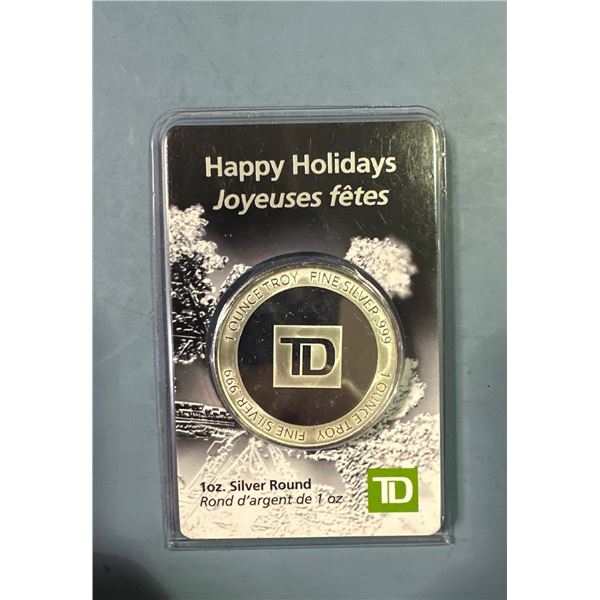 TD 1 OZ Sealed Coin