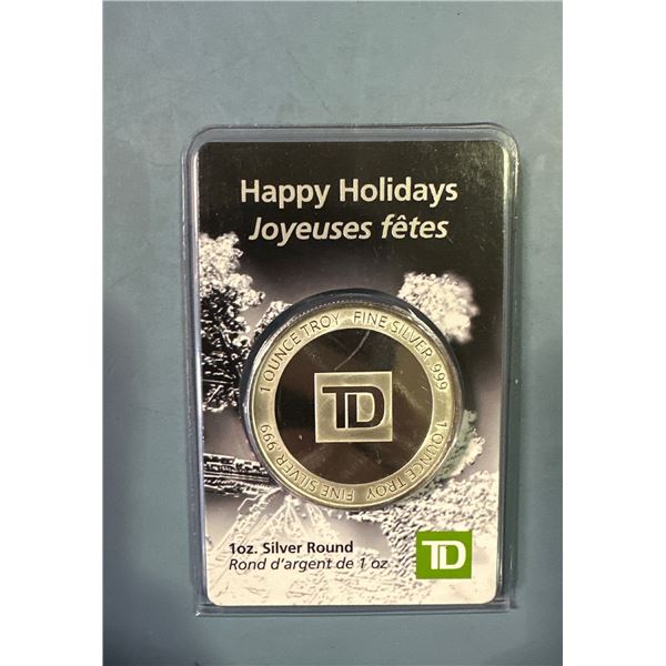 TD 1 OZ Sealed Coin