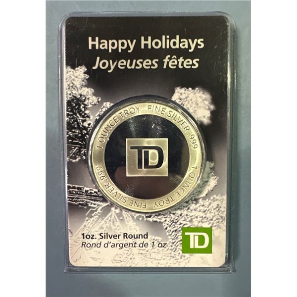 TD Bank Sealed 1 Oz Coin