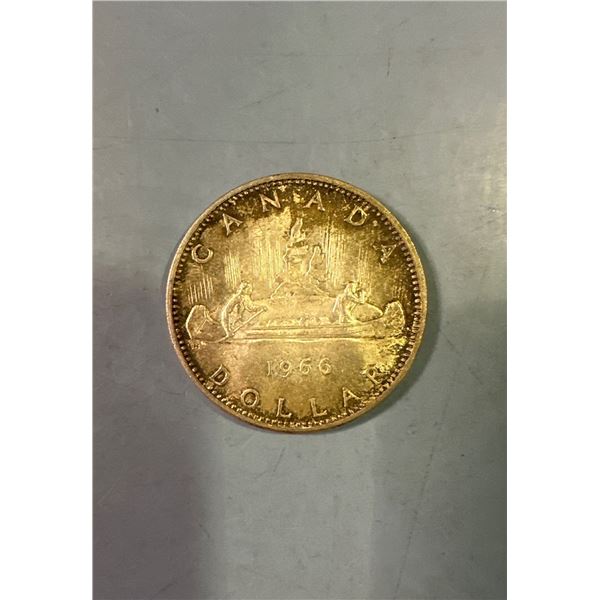 1966 Canadian Silver Dollar