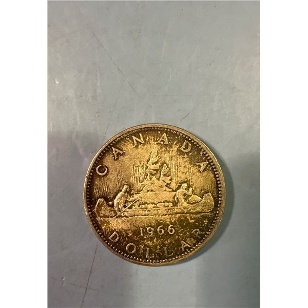 1966 Canadian Silver Dollar