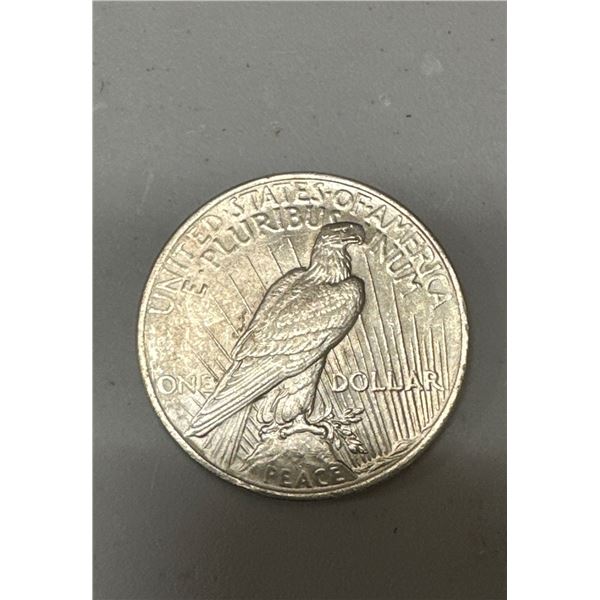 1923 Peace Silver Dollar