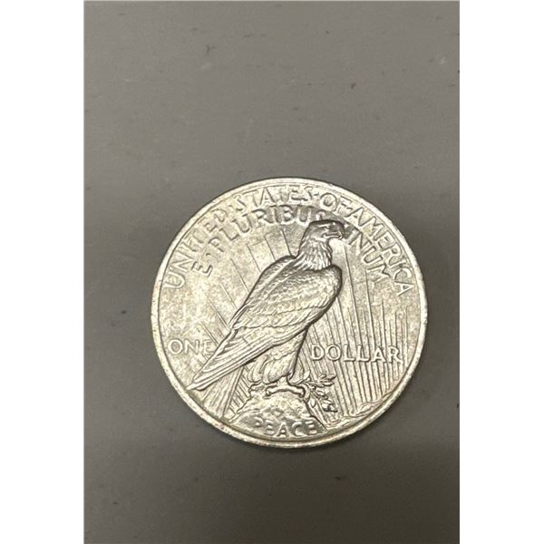 1923 MS 63 Peace Silver Dollar