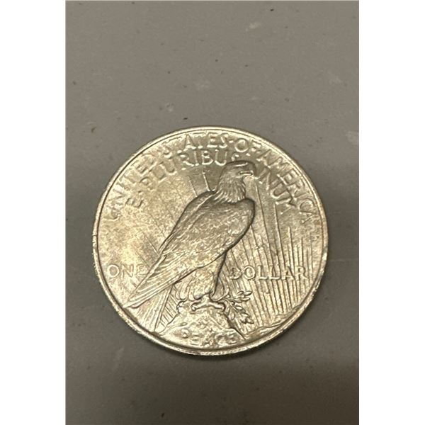 1923 Peace Silver Dollar