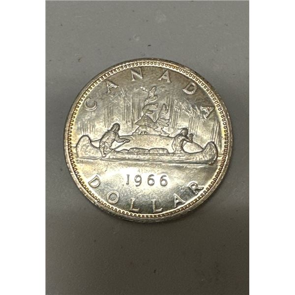 1966 Canadian Silver Dollar