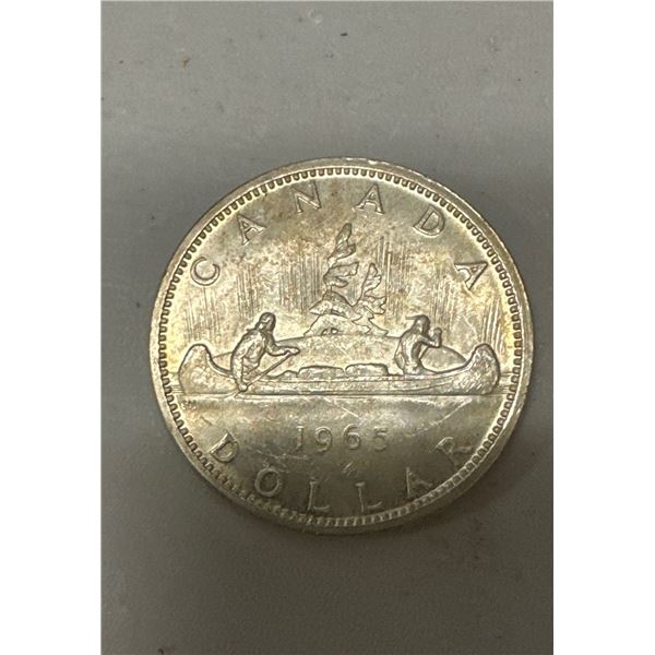 1965 Canadian Silver Dollar