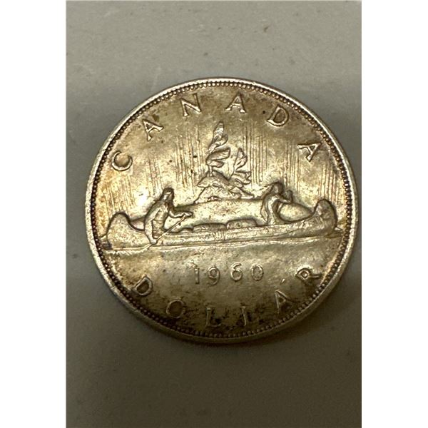 1960 Canadian Silver Dollar