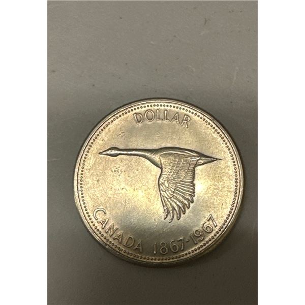 Canada 1867-1967 Silver Dollar