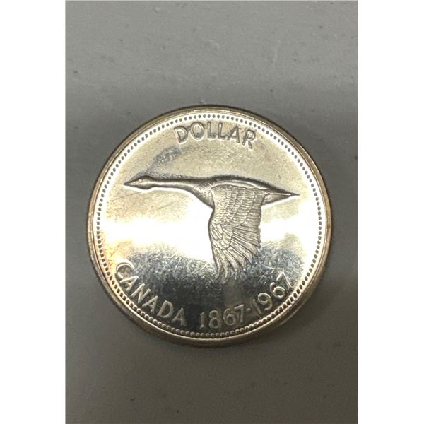 Canada 1867-1967 Silver Dollar