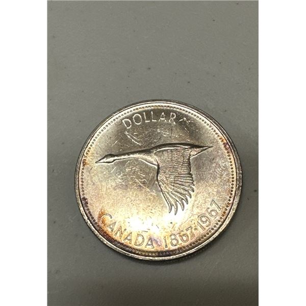 Canada 1867-1967 Silver Dollar
