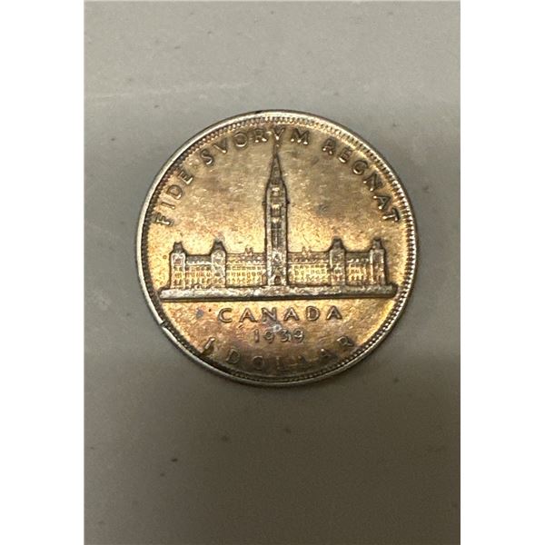 1939 Canadian Silver Dollar