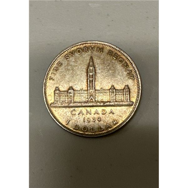 1939 Canadian Silver Dollar