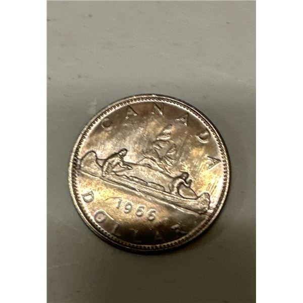 1966 Canadian Silver Dollar