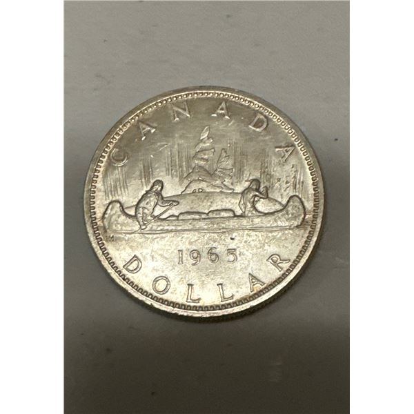1965 Canadian Silver Dollar