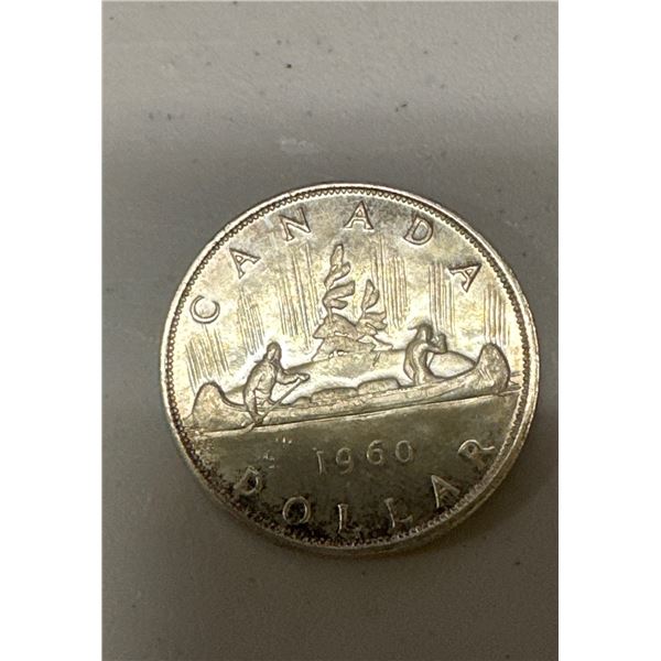 1960 Canadian Silver Dollar