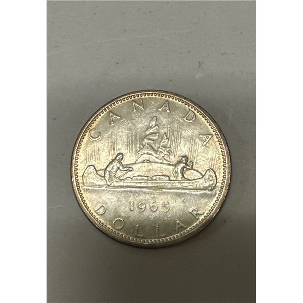1965 Canadian Silver Dollar