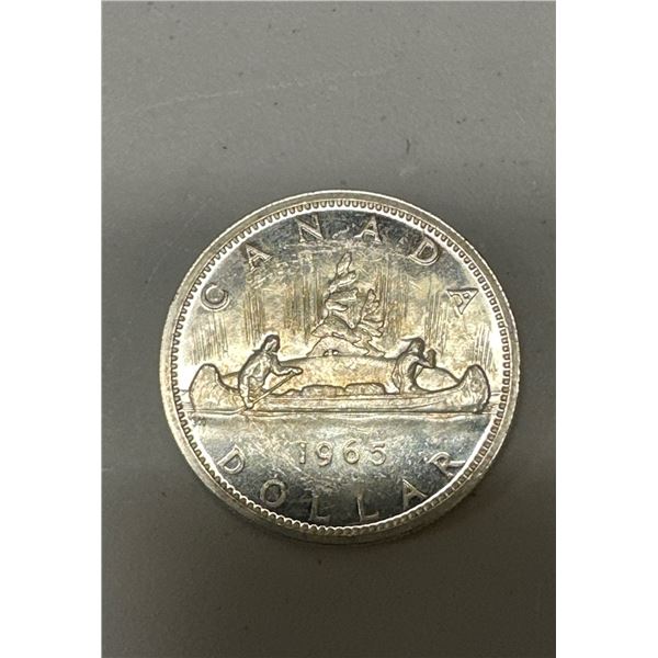 1965 Canadian Silver Dollar