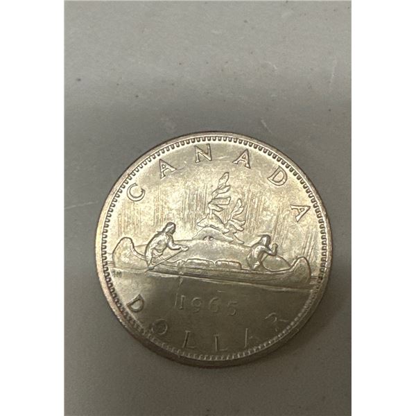 1965 Canadian Silver Dollar