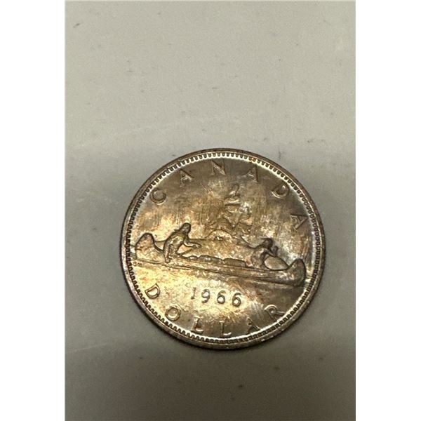 1966 Canadian Silver Dollar