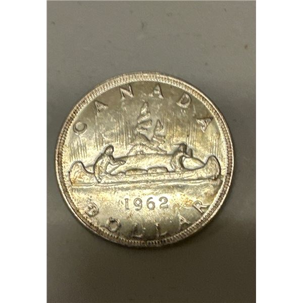 1962 Canadian Silver Dollar