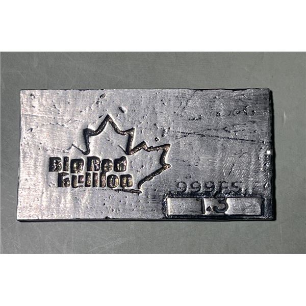 Big Red Bullion Hand-Poured 1.3oz, 0.999 Pure Silver Bar. â€œAmerica Love It or Lea