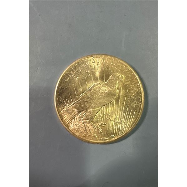 1922 MS63 Peace Silver Dollar
