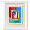Image 1 : Flag with Heart by Peter Max