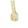 Image 5 : NEW Classic 14k Yellow Gold.58 ctw Round Prong Diamond Solitaire Pendant Necklac