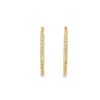 Image 2 : 2.50 ctw Diamond Hoop Earrings - 14KT Yellow Gold