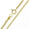 Image 7 : Vintage 14K Gold 24" Star Of David Chai Textured Scroll Dangle Pendant Necklace