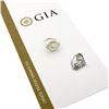 Image 1 : Vintage Platinum GIA 5.56 ctw Old Cut Round & Baguette Diamond Engagement Ring