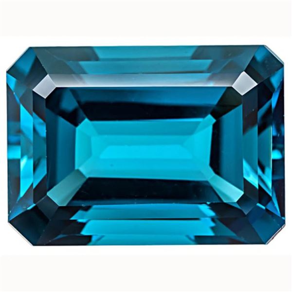 Natural Brazil London Blue Topaz 33.21 Cts