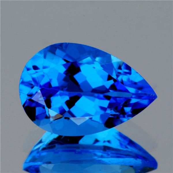 Natural AAA Swiss Blue Topaz {Flawless-VVS1}
