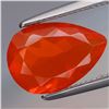 Image 1 : Natural Pear Shape Orange Mexican Opal  11 MM