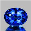 Image 1 : Natural Oval Blue Sapphire [Flawless-VVS]