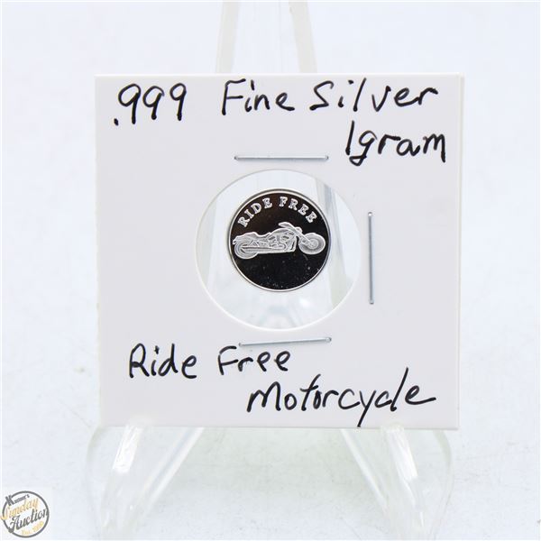 #3574- CANADIAN .999 FINE SILVER 1 GRAM TOKEN