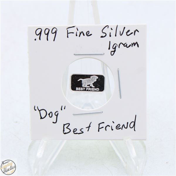 #3575- CANADIAN .999 FINE SILVER 1 GRAM TOKEN