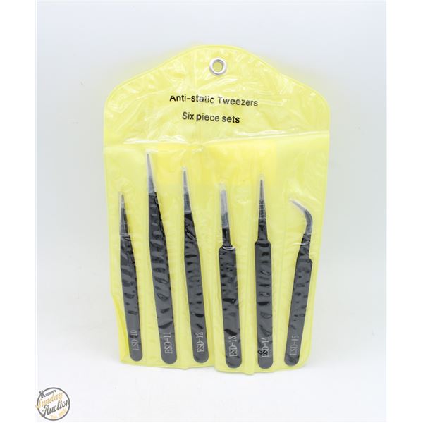 #3580-6 PIECE ANTI-STATIC STAINLESS-STEEL