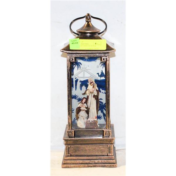 CHRISTMAS ORNAMENT WITH LIGHT&FAN