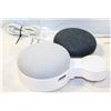 Image 1 : 2PCS GOOGLE NEST VOICE CONTROL ONE WITH MOUNT