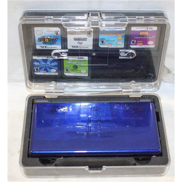 NINTENDO DS LITE WITH GAMES