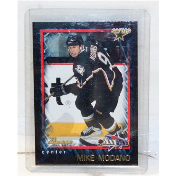 YOUNG STARS MIKE MODANO DALLAS STARS 9