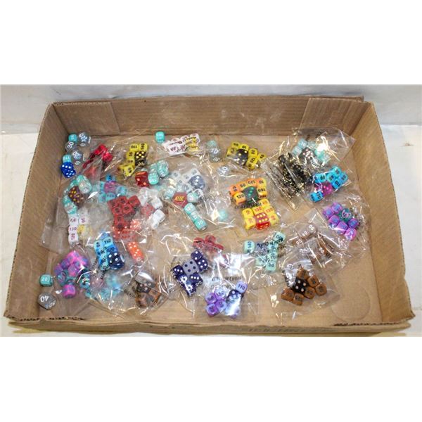 POKEMON DICE FLAT NEW