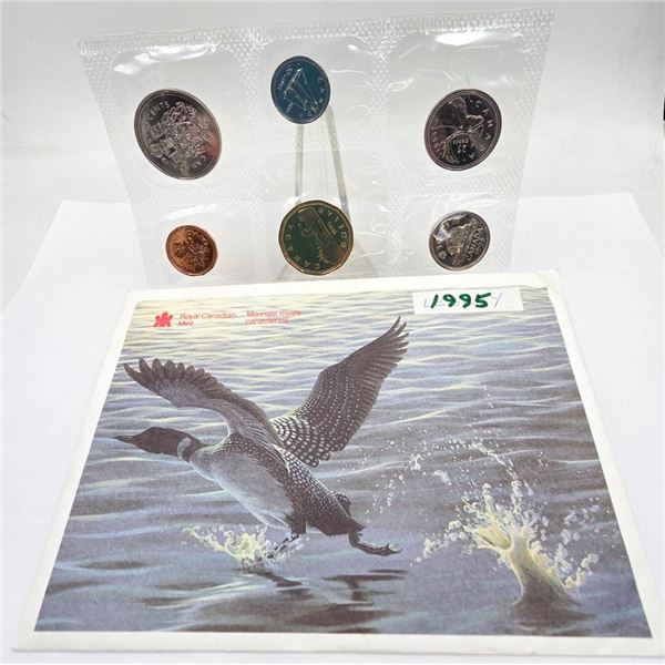 1995 CANADA BRILLIANT UNCIRCULATED RCM COIN SET