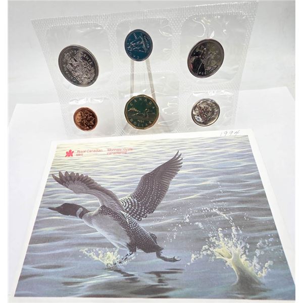 1994 CANADA BRILLIANT UNCIRCULATED RCM COIN SET