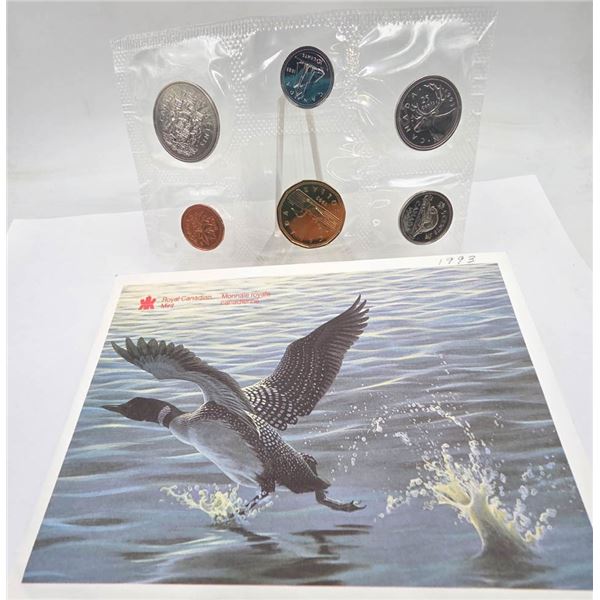 1993 CANADA BRILLIANT UNCIRCULATED RCM COIN SET