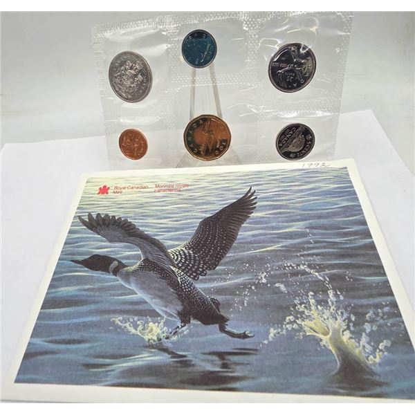 1992 CANADA BRILLIANT UNCIRCULATED RCM COIN SET