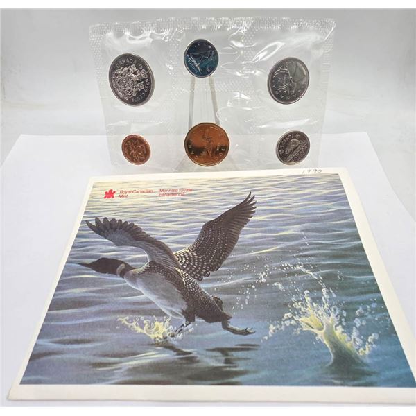 1990 CANADA BRILLIANT UNCIRCULATED RCM COIN SET